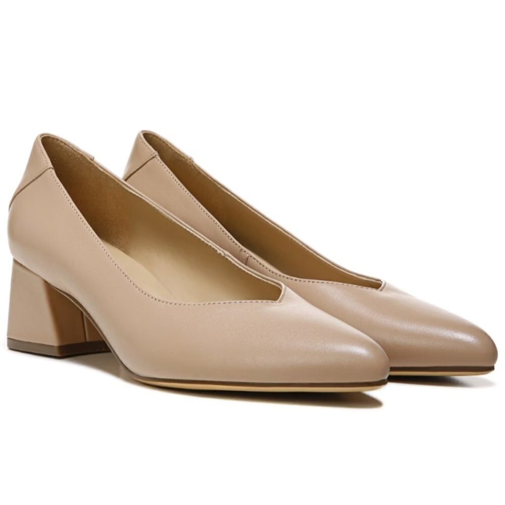 Naturalizer Malynn Womens Leather Pointed Toe Pumps
